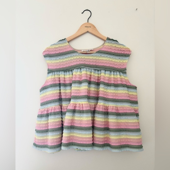 CLC COREY LYNN CALTER | Alina top- striped | M - Picture 11 of 11